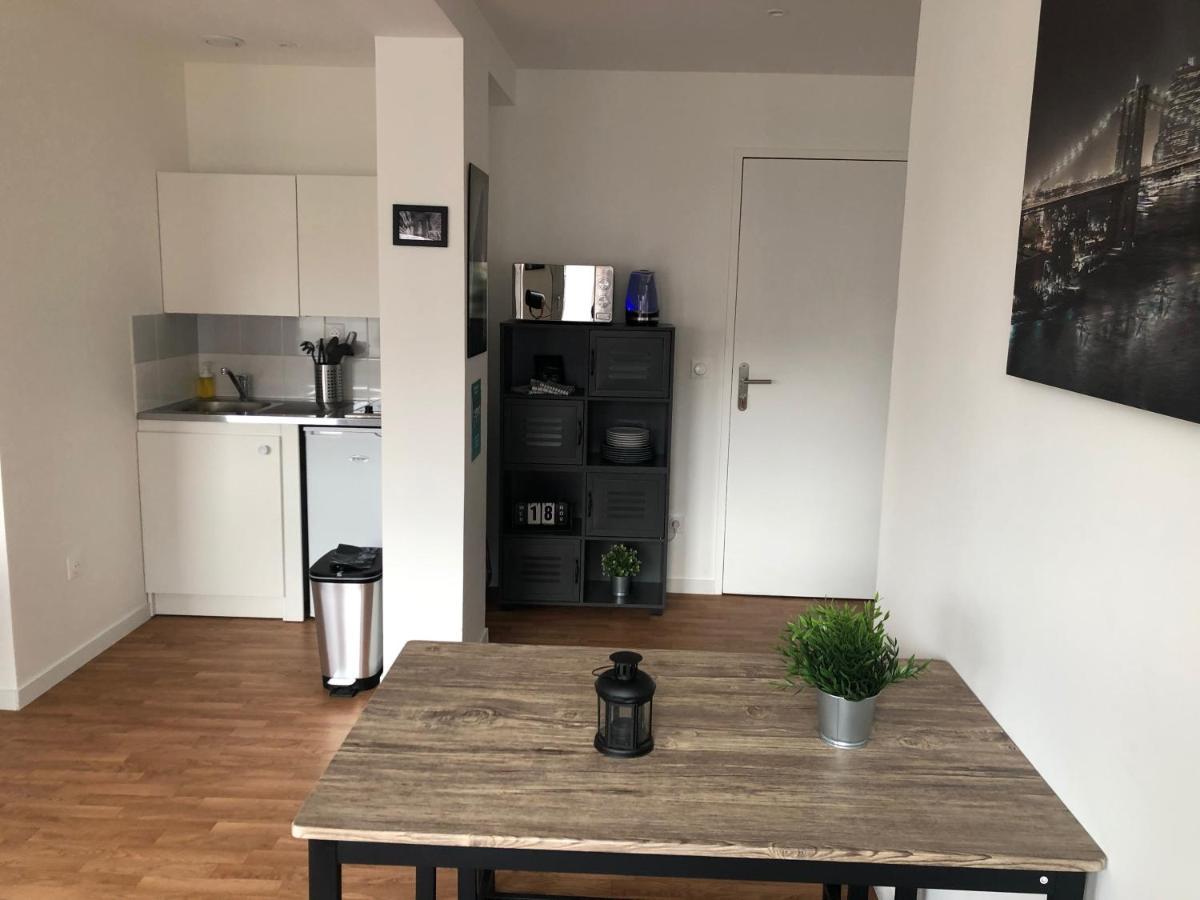 Ferienwohnung Hyper Centre - Wifi Fibre Gratuit - Jergweloh - Le New Yorkais Caen Exterior foto