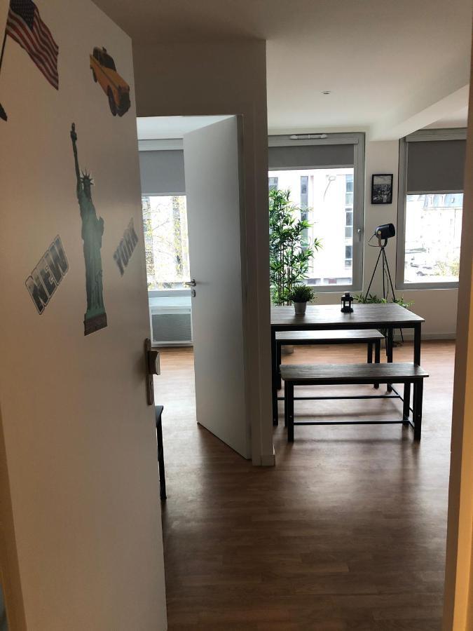 Ferienwohnung Hyper Centre - Wifi Fibre Gratuit - Jergweloh - Le New Yorkais Caen Exterior foto
