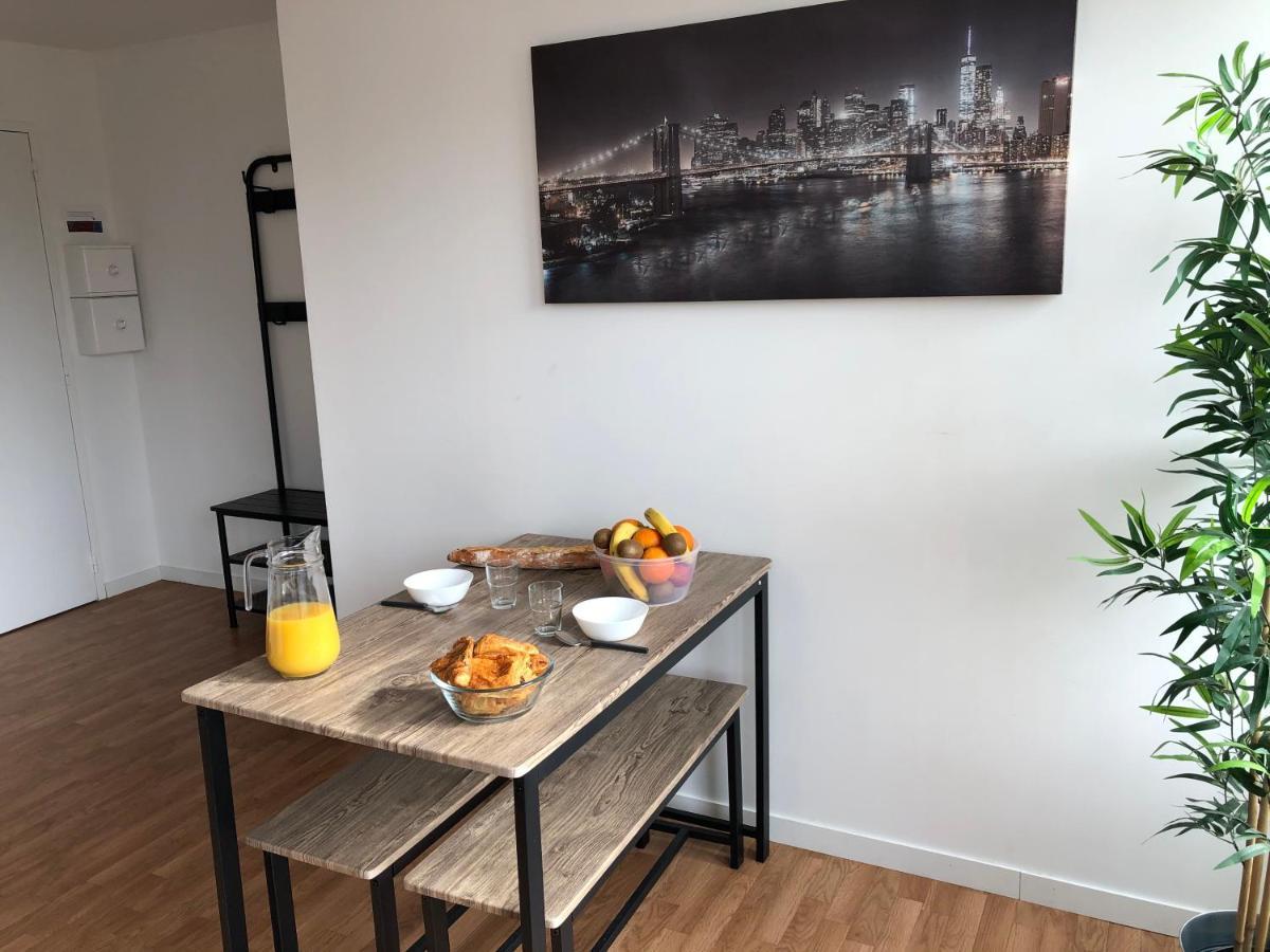 Ferienwohnung Hyper Centre - Wifi Fibre Gratuit - Jergweloh - Le New Yorkais Caen Exterior foto