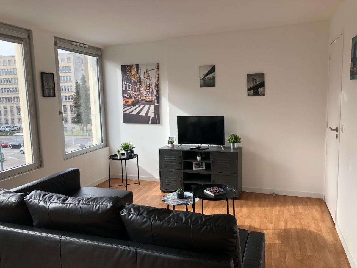 Ferienwohnung Hyper Centre - Wifi Fibre Gratuit - Jergweloh - Le New Yorkais Caen Exterior foto